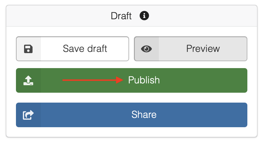 Publish record
