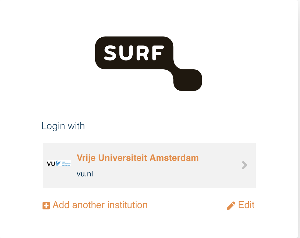 Yoda SURF login page